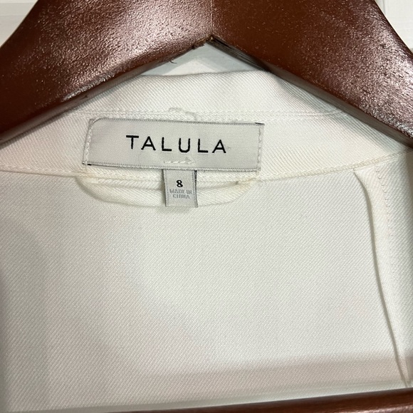 Talula by Aritzia White Blazer, Size 8 - Picture 3 of 6